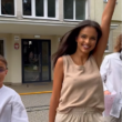Klaudia El Dursi bez stanika na zakończeniu roku