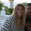 Maja Bohosiewicz na tarasie