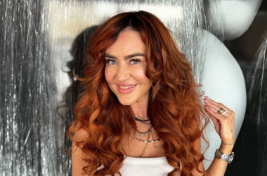 Agnieszka Kotońska w białym topie