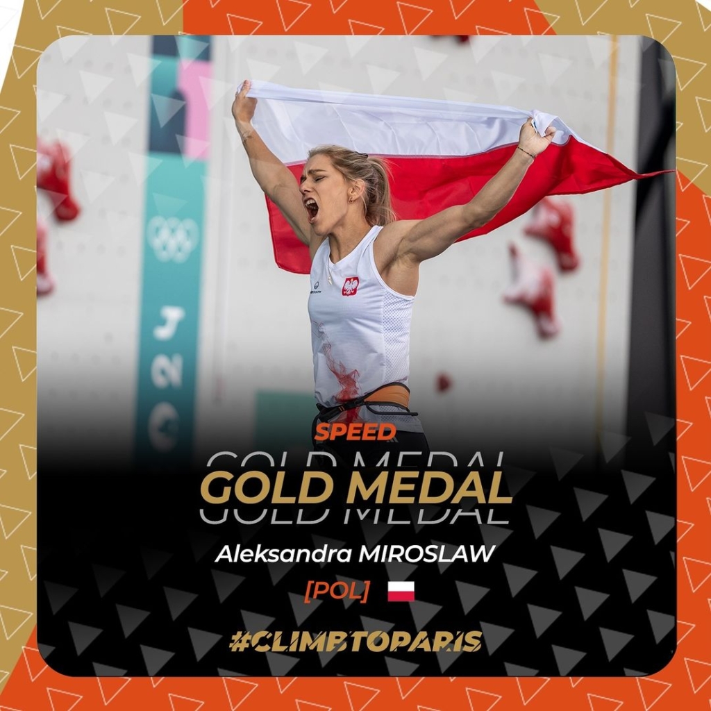 Aleksandra Mirosław na olimpiadzie