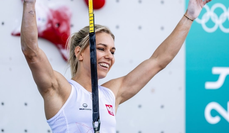 Aleksandra Mirosław na olimpiadzie