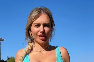 Monika Goździalska w kostiumie