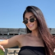 Magdalena Stępień w czarnym topie